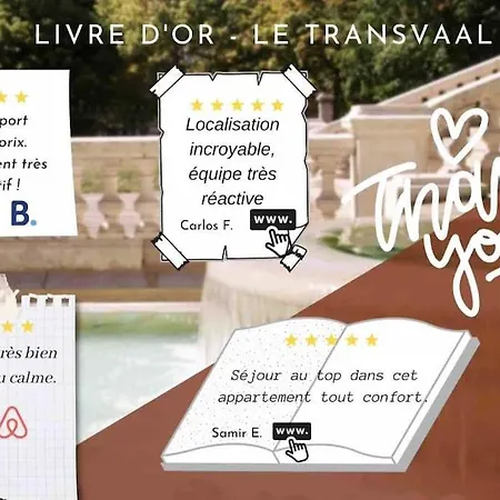 Le Transvaal I Hypercentre Familial&bourguignon Appartement *